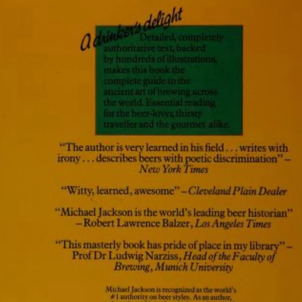 Preowned 1977 The World Guide To Beer History By Michael Jackson . - Picture 5 of 13